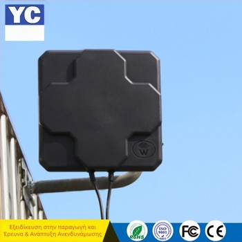 Εξωτερική επίπεδη κεραία 4G LTE με υψηλό κέρδος 18 dB, κατευθυνόμενη βάση σταθμός για μακρινή ασύρματη μετάδοση