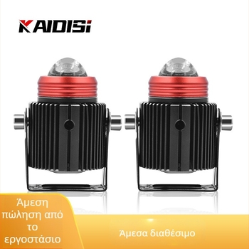 LED φανάρι αυτοκινήτου και μοτοσικλέτας, διχρωμο, αδιάβροχο, 30W, 9-36V, IP68, 8000 lm, αλουμινένιο κράμα, μοντέλο M9