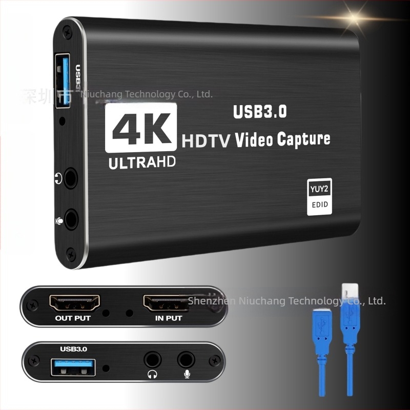 Κάρτα Καταγραφής Βίντεο USB 3.0 NK-S41 – 4K/1080P, Διασύνδεση USB, Συμβατή με όλα τα Λειτουργικά Συστήματα, OEM Διαθέσιμο, 1 Έτος Εγγύηση