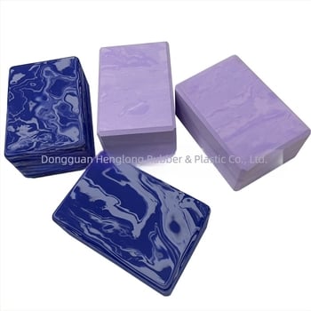 Μπλοκ γιόγκα, διπλού επιπέδου EVA, 380 γρ, κωδικός Yb, με δυνατότητα προσαρμογής