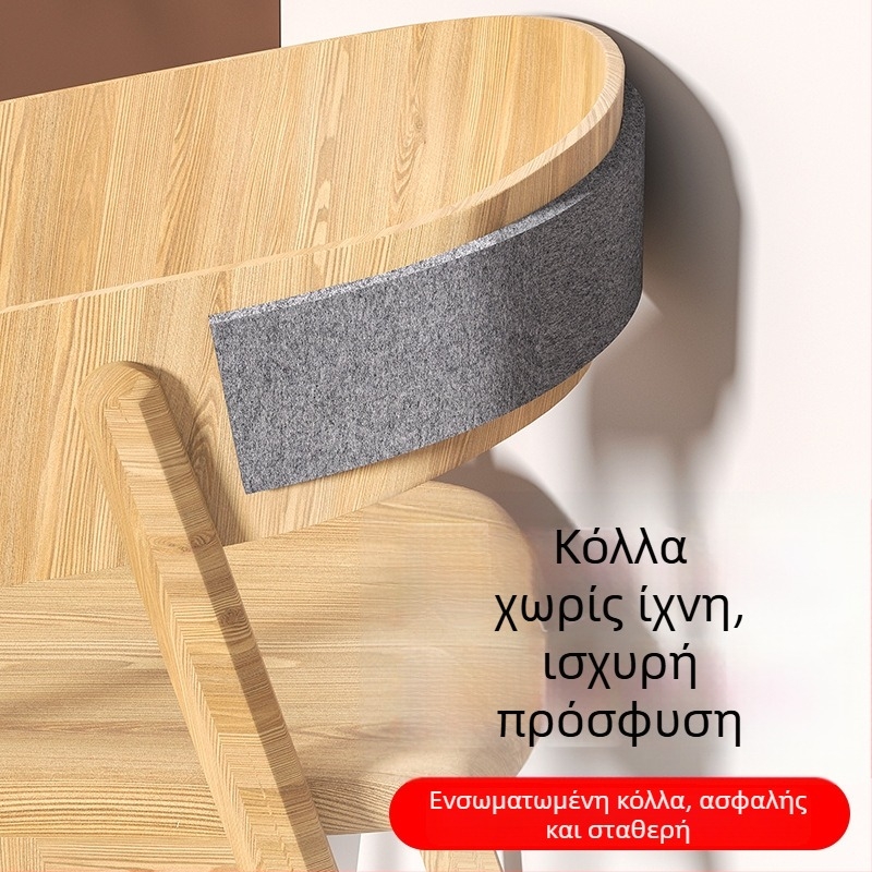 3M φελτ ποδιών για πόδια καρεκλών και τραπεζιών, παχύτερες, ανθεκτικές στη φθορά, αντιολισθητικές, προστασία γωνιών για καρέκλες, τραπέζια, καναπέδες και κρεβάτια