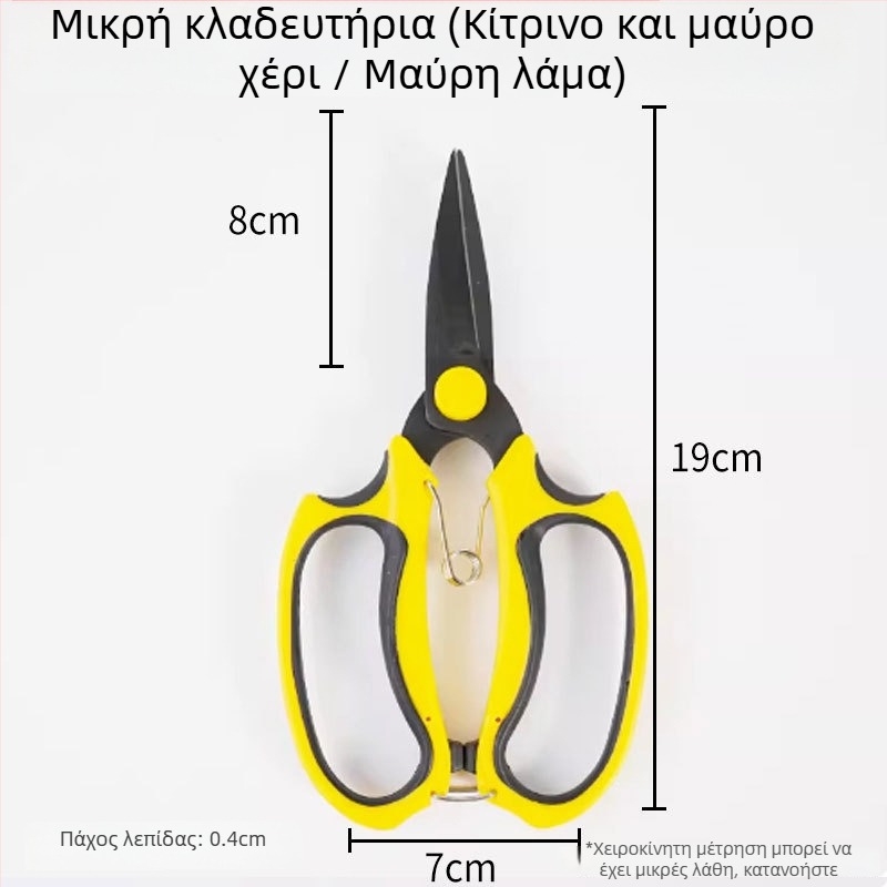 Ψαλίδια κλαδέματος κήπων από ανοξείδωτο χάλυβα, για οικιακή χρήση, κοπή λουλουδιών και κλαδιών