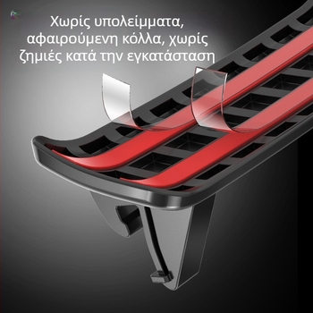 Πίσω θήκη τηλεφώνου από σιλικόνη για αυτοκίνητο, για Li Auto L6/L7/L8/L9 και I6/I8, στερέωση με κόλλα, φόρτιση 7.5W, συμβατή με το τιμόνι