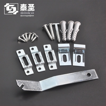 Σετ γάντζων αντικλοπής για κορνίζες – σίδηρος, σφράγιση, πίσω πάνελ, δυνατότητα παραμετροποίησης