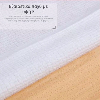 Παχύτερη πετσέτα καθαρισμού προσώπου από βαμβάκι, με μοτίβο F, επαγγελματική χρήση σε σαλόνι