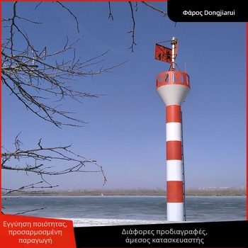 Στήριγμα φωτιστικού φάρου ναυτιλίας — κράμα αλουμινίου, στύλος από ατσάλι αντί-σύγκρουσης, μάρκα Dong Jiarui