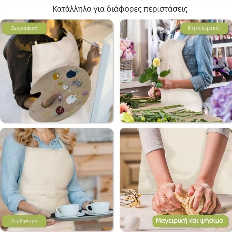 Ποδιά χωρίς μανίκια με προσαρμοσμένο λογότυπο – άνετη, πολυλειτουργική εργασία σε μοντέρνο μινιμαλιστικό στυλ