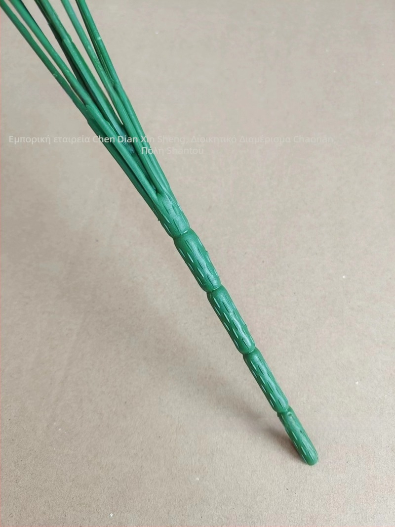 Xinsheng Μπονσάι αποξηραμένα κλαδιά, κλάδος με 9 κεφαλές, πλαστικό + σίδερο σύρμα, χύτευση με έγχυση, υφαντή τσάντα