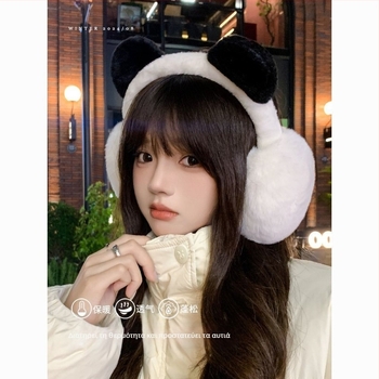 Παιδικά προστατευτικά αυτιών από βελούδινο ύφασμα, σχέδιο καρτούν, χειμερινή ζεστασιά για εξωτερικές μετακινήσεις