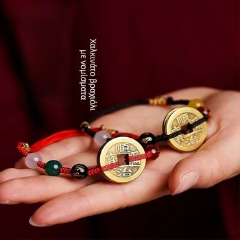 Σετ βραχιόλι και βραχιόλι ποδιού από σχοινί, έθνικ στυλ για γυναίκες, χειροποίητο από Dianrun Jewelry