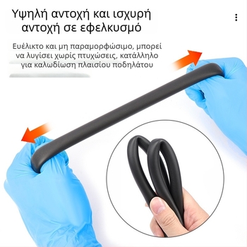 Εσωτερική διαδρομή καλωδίων: αθόρυβο σωληνάκι από σφουγγάρι για καλώδια φρένων και ταχυτήτων