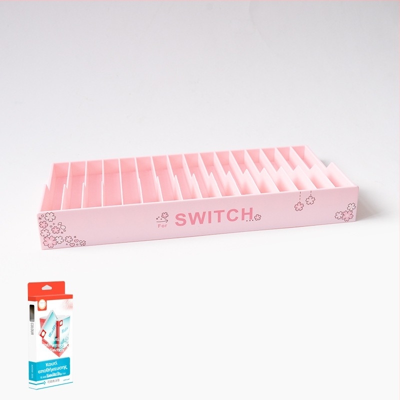 Ajitomo 305 θήκη αποθήκευσης καρτών Nintendo Switch, ABS, συμβατή με NS/OLED κάρτες παιχνιδιών