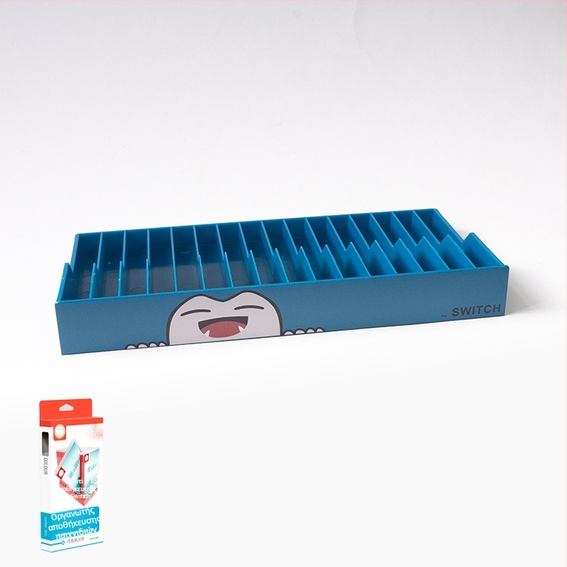 Ajitomo 305 θήκη αποθήκευσης καρτών Nintendo Switch, ABS, συμβατή με NS/OLED κάρτες παιχνιδιών