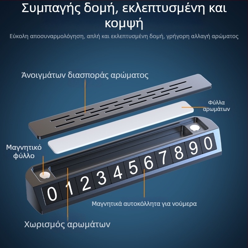Φωτεινό δύο σε ένα σήμα στάθμευσης και εργαλείο μετακίνησης πινακίδας, μοντέλο YA1, μεταλλική κατασκευή, προσαρμογή λογότυπου