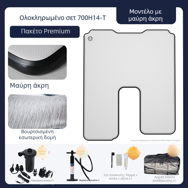 Tank φουσκωτό κάμπινγκ στρώμα με καθολική εφαρμογή – φιλικό προς το περιβάλλον PVC; αυτόματη πλήρωση αέρα; μέγιστο φορτίο 500 kg