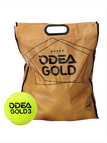 Emper μπάλα τένις – προπονητική, υψηλή ελαστικότητα, ανθεκτικό καουτσούκ, 60 τεμάχια σε συσκευασία