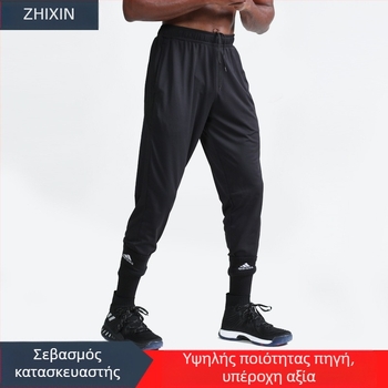 Ανδρικά παντελόνια προπόνησης μπάσκετ, γρήγορο στέγνωμα, για όλες τις εποχές, στενή γραμμή, 95% πολυεστέρας