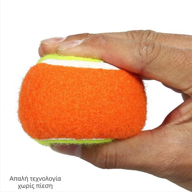 Μπαλάκι εκπαίδευσης τένις για παιδιά; καουτσούκ κατασκευή; κατάλληλο για τένις σε τραπέζι και φτερωτό τένις; εκτύπωση λογότυπου; δυνατότητα προσαρμογής