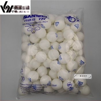 SANWEI TR Μπάλα επιτραπέζιας αντισφαίρισης, ABS υλικό, χωρίς λογότυπο, χωρίς παραμετροποίηση