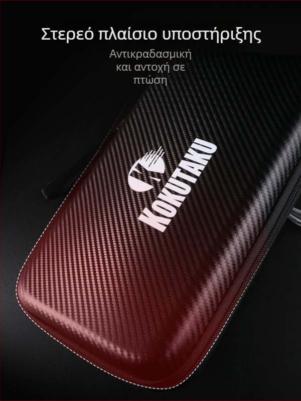 Kokutaku σκληρή τετράγωνη θήκη ρακέτας επιτραπέζιου τένις, μεγάλη χωρητικότητα, φορητή, αδιάβροχη, υλικό Oxford cloth