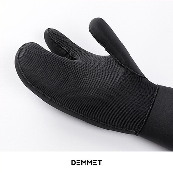 Γάντια neoprene 7 mm για κατάδυση, με τρία δάχτυλα, υπερ-ελαστικά, ζεστά, ανθεκτικά στη φθορά και στην διάτρηση, κατάλληλα για αλιεία και κολύμβηση το χειμώνα