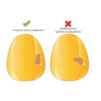 Πτερύγια χεριών για κολύμβηση χωρίς λουράκι – PVC, Καθολική εφαρμογή, βελτιώνει τη θέση του χεριού και την ταχύτητα