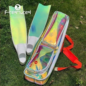 Θήκη αποθήκευσης μακριών πτερύγων για ελεύθερη κατάδυση, Τσάντα πτερύγων, Αδιάβροχη, Ελαφριά, Σακίδιο