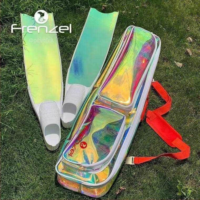 Θήκη αποθήκευσης μακριών πτερύγων για ελεύθερη κατάδυση, Τσάντα πτερύγων, Αδιάβροχη, Ελαφριά, Σακίδιο