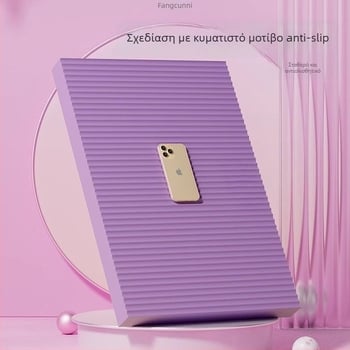 Χαλάκι γιόγκα από νιτρίλιο, 8 mm πάχος, μαξιλαράκι γονάτων για ισορροπία και εκγύμναση του κορμού