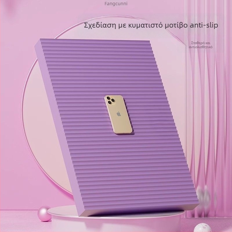 Χαλάκι γιόγκα από νιτρίλιο, 8 mm πάχος, μαξιλαράκι γονάτων για ισορροπία και εκγύμναση του κορμού