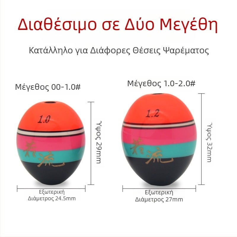 Σημαντήρας από ξύλο Παλουώνια για αλιεία σε βράχους – ευαίσθητος, για μακρινές ρίψεις