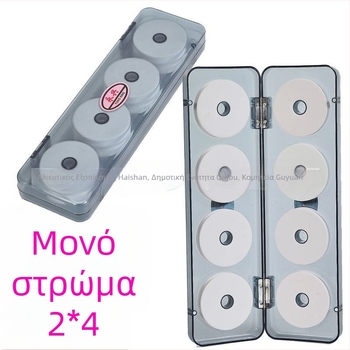 Λευκό κουτί βασικού νήματος με μπούκλα, 6,7 εκ, αλιευτικός εξοπλισμός