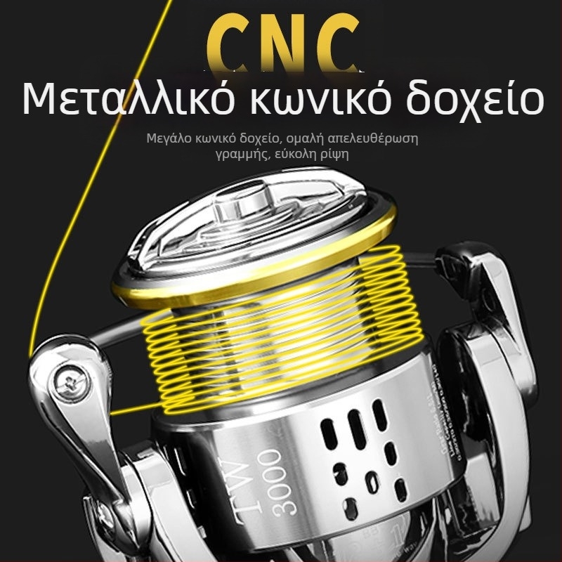 Songchuan Spinning Reel για το ψάρεμα – Κουτί 40 τεμάχια – Αποκλειστική Ιδιωτική Μάρκα