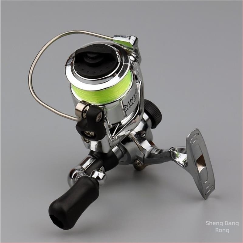 Spinning reel XM100, μεταλλική κατασκευή, ρίψη γραμμής για ψάρεμα