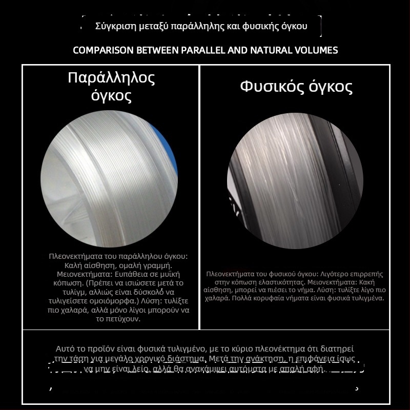 Υπογραμμή από ίνες ανθρακονήματος — ygk pe wxp, αντοχή 2–35 lb, γραμμή αλιείας