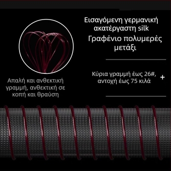 A60 Μαλακό νήμα από νάιλον για μεγάλα ψάρια, κύρια γραμμή με υψηλή αντοχή σε εφελκυσμό, οδηγός-γραμμή