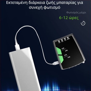 LED φακός κεφαλής για νυχτερινό ψάρεμα, με κλιπ-καπάκι, επαγωγικός διακόπτης, αδιάβροχος, μακρά αυτονομία
