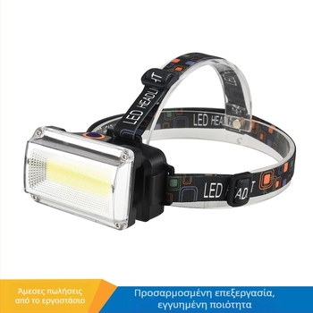 LILIANG 6653B κεφαλόφως – αδιάβροχο, με ρυθμιζόμενο ζουμ, εμβέλεια 100–200 m, αυτονομία 3–4 h, κατάλληλο για σπηλαιοξερεύνηση, κατασκήνωση, πεζοπορία, έρευνες και νυχτερινή αλιεία