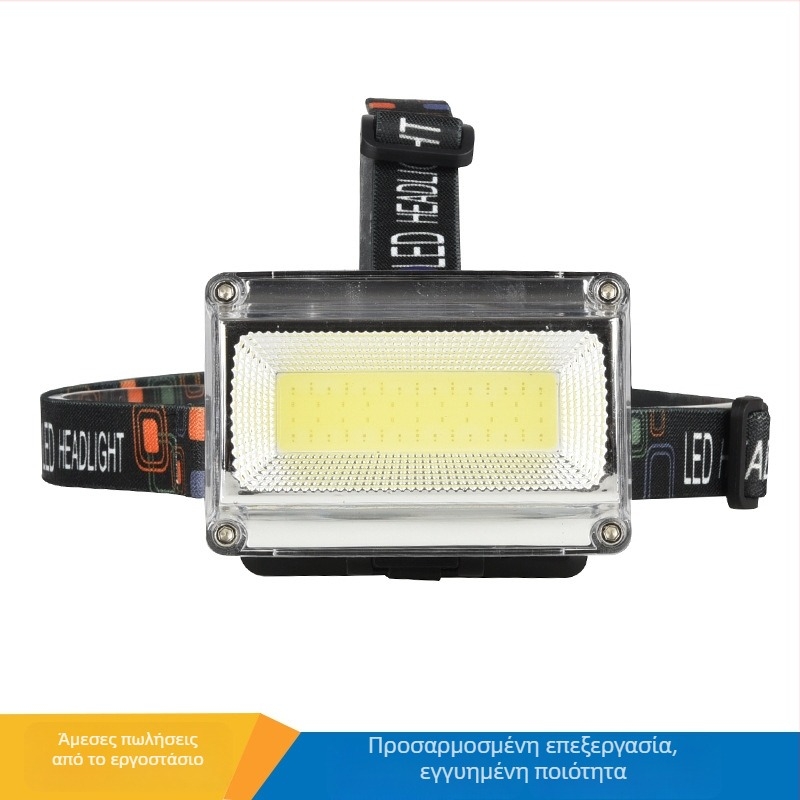 LILIANG 6653B κεφαλόφως – αδιάβροχο, με ρυθμιζόμενο ζουμ, εμβέλεια 100–200 m, αυτονομία 3–4 h, κατάλληλο για σπηλαιοξερεύνηση, κατασκήνωση, πεζοπορία, έρευνες και νυχτερινή αλιεία