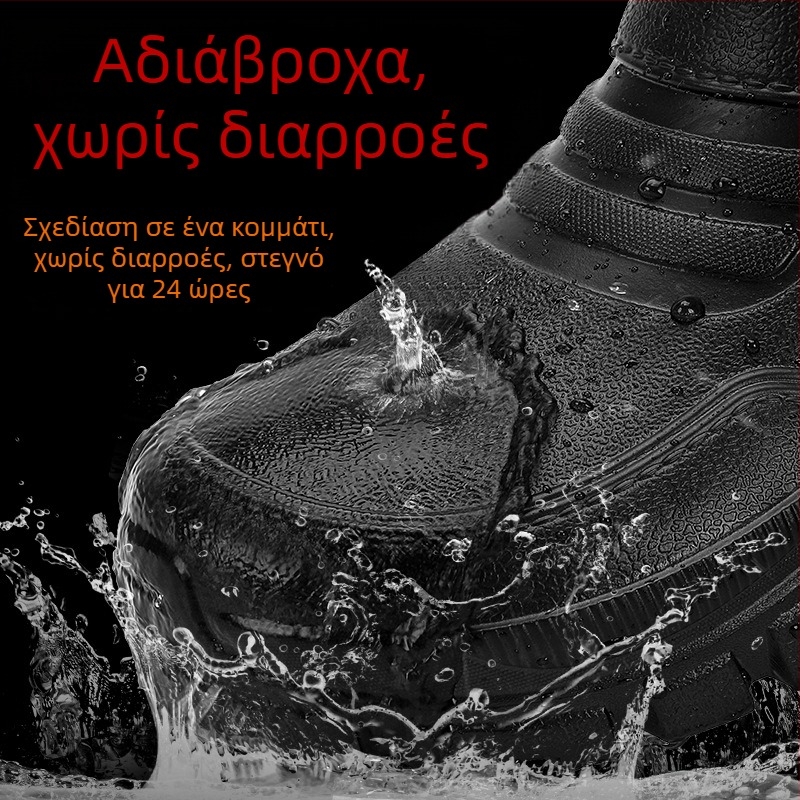 Μποτάκια βροχής χαμηλού ύψους, unisex, εξωτερικό από EVA, σόλα EVA από αφρό, αντιολισθητικά, αδιάβροχα, ανθεκτικά στη φθορά