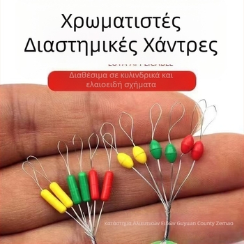 Ολιβοειδή καουτσούκ space beans, πολύχρωμα, εξοπλισμός ψαρέματος σε μαζική συσκευασία