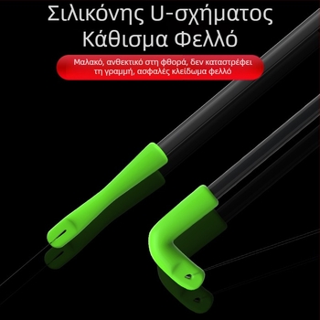 Σετ πλωτής γραμμής χωρίς ρύθμιση με διπλά αγκίστρια – πλήρες σετ κύρια γραμμή και βοηθητική γραμμή για ψάρεμα με καλάμι