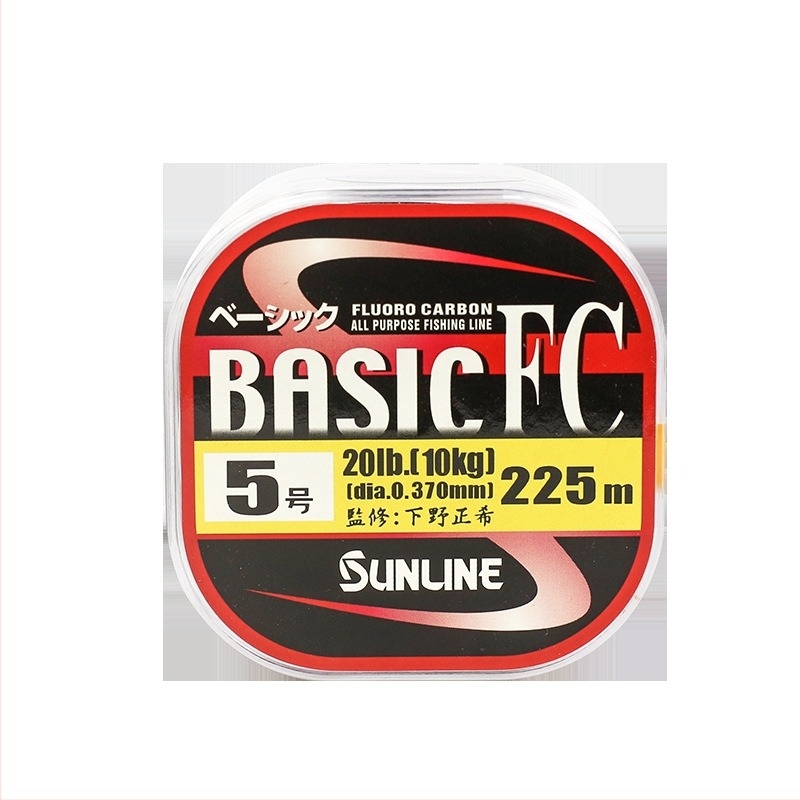 Sunline BASICFC ανθρακονημάτινη γραμμή για βραχοψάρεμα, υπογραμμής, 300 μ