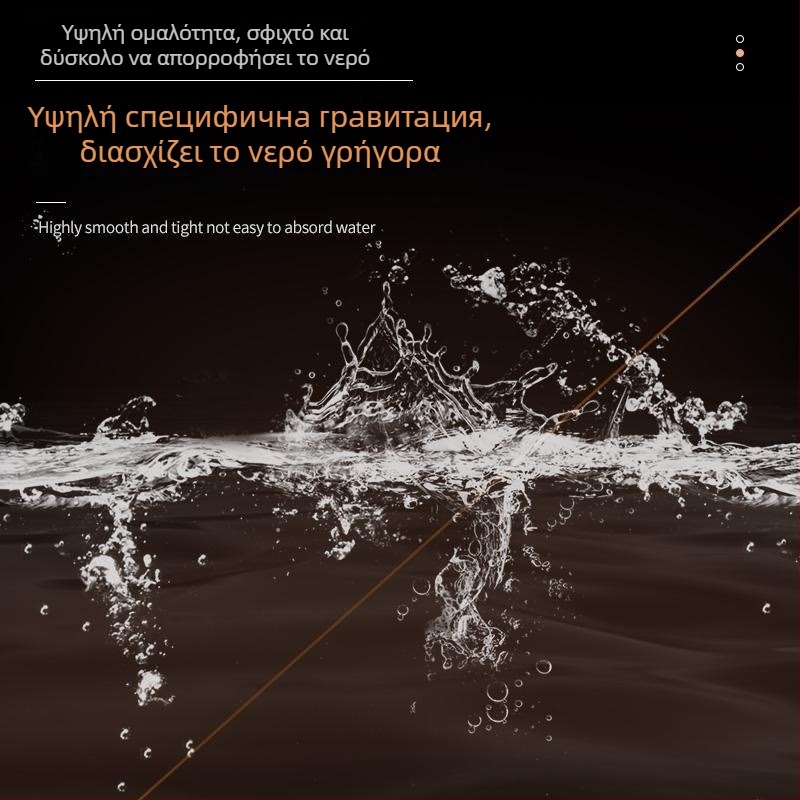 Κύρια γραμμή αλιείας, PE υλικό, υψηλή εφελκτική αντοχή, κουτί 100 τεμάχια