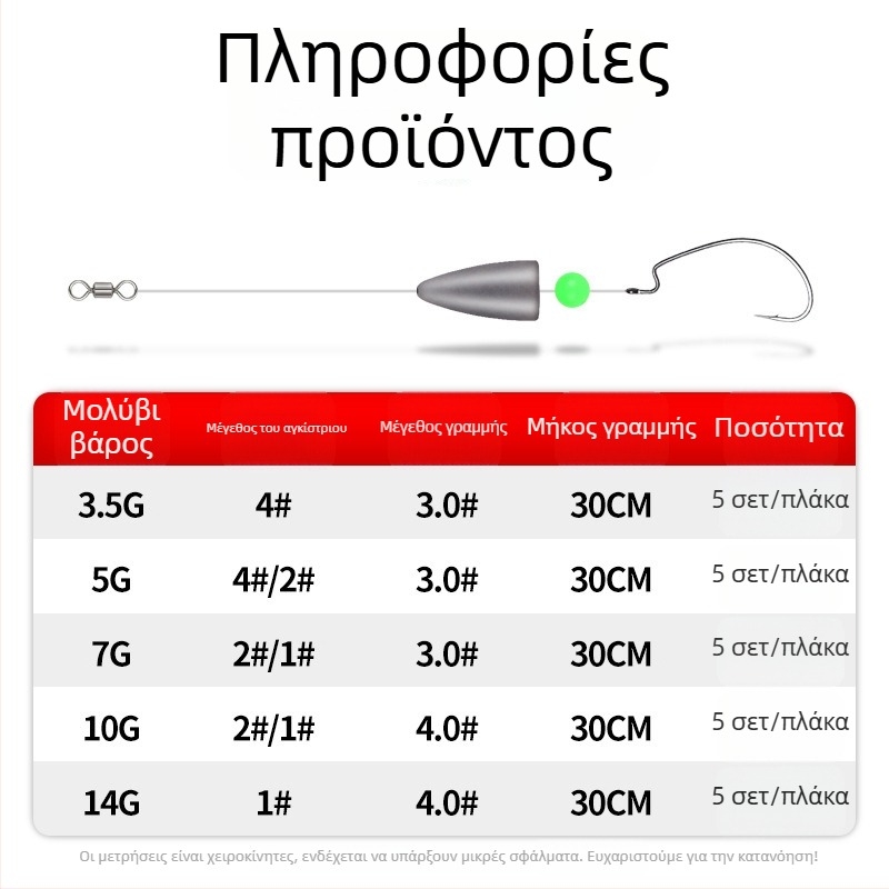 SAILW Crank Hook για αλιεία – Barbed, σετ 500 τεμάχια, για λίμνη