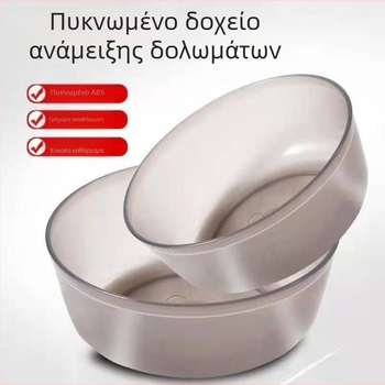 Πλαστικό Σετ τριών δοχείων ανάμειξης δολώματος για ψάρεμα, με πτυσσόμενο δίσκο δολώματος