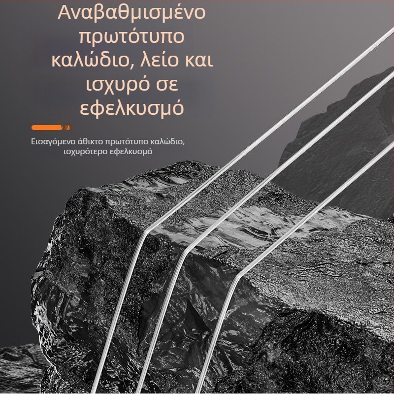 Hemei Wolf Fang διπλά αγκίστρια με leader — γνήσιο σετ αγκιστριών ψαρέματος, χειροποίητο δέσιμο, αντιμπλέξιμο