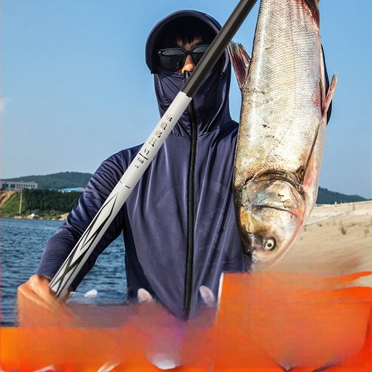 Καλάμι ψαρέματος Jiying Red Wolf από υψηλό άνθρακα, υπερ-ελαφρύ, υπερ-σκληρό, 28 ρυθμίσεις