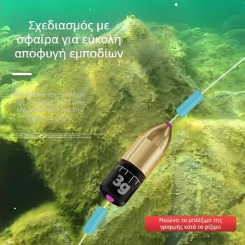 Σετ εξαρτημάτων ροκ αλιείας με μακριές ρίψεις — Space beads, βάρη σε σχήμα σφαίρας, στριφτές σε μορφή ρυζιού (Μάρκα: Lakeside; Υλικό: Πλαστικό)