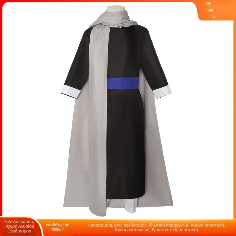 Falai Gintama Shenwei cosplay κοστούμι - Unisex ρούχο για σκηνή και Halloween, Spandex 30-50%, μαλακό ύφασμα, Χειμώνας 2024